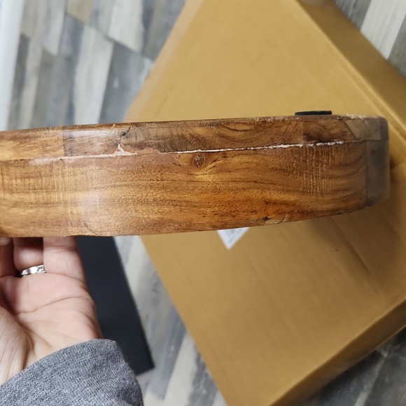 Acacia Wood Chip and Dip Server - Picture 6 of 7